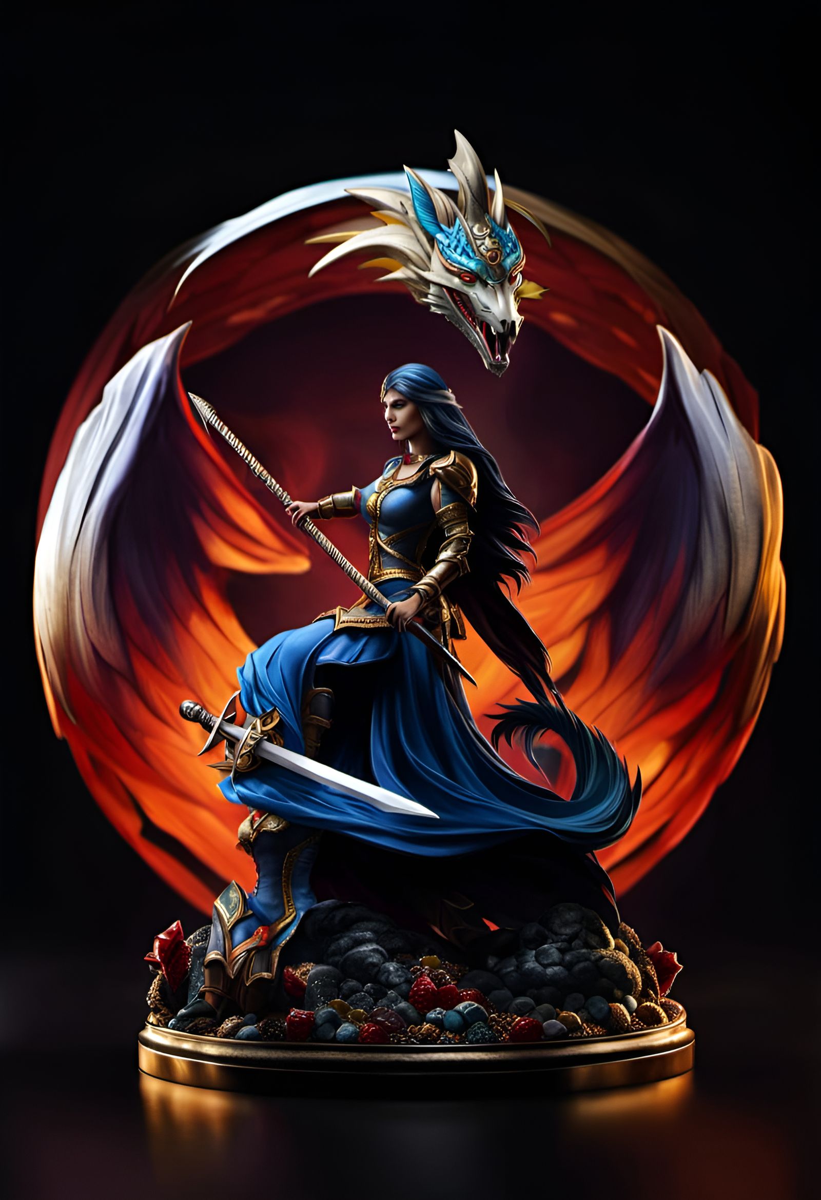 🧡🔹️❣Dragon Warrior❣🔹️🧡