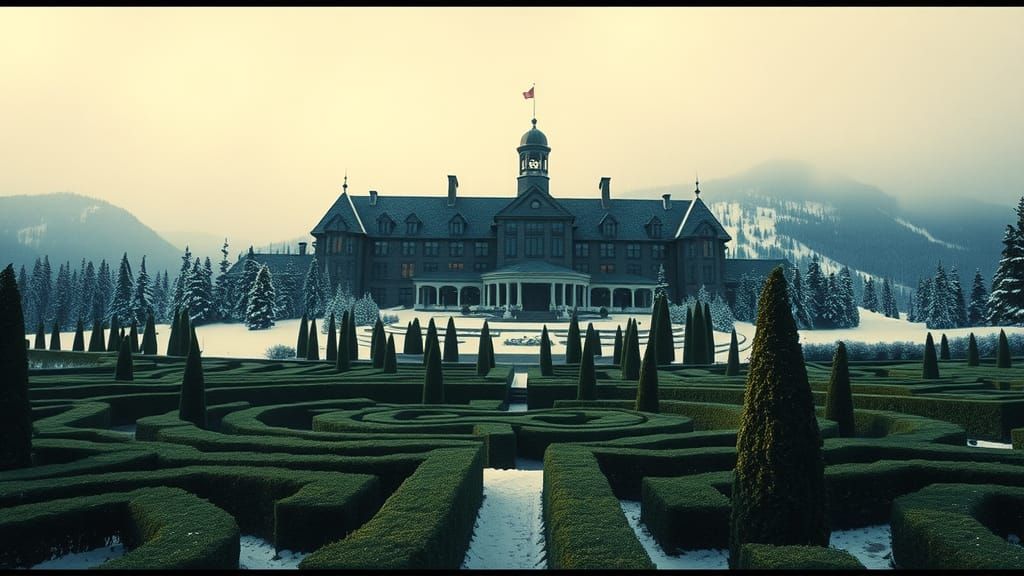 Eerie Timberline Lodge Inspired by The Shining