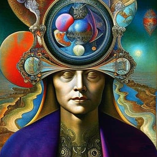 Otto Rapp's Alternate Reality: An Oil Painting