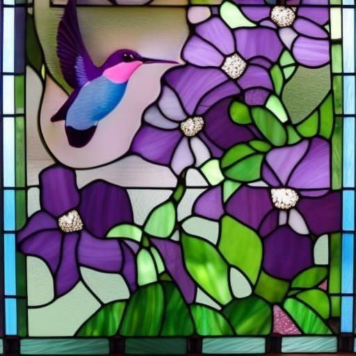 Blooming Purple Lilac Bushes in Nature