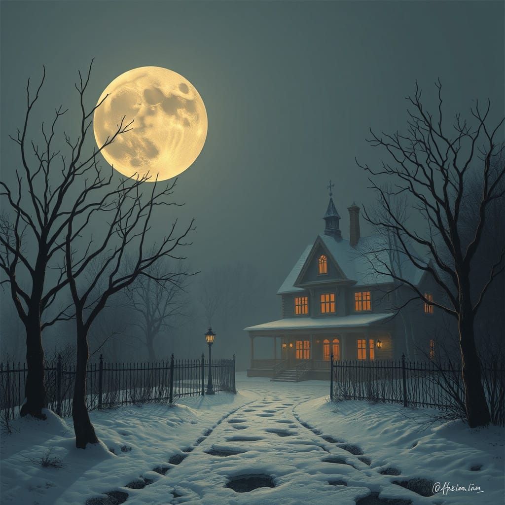 Surreal December Scene Reveals Dark Winter Secrets