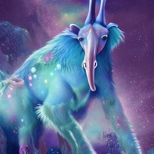 Anteater-Blue Yeti-Giraffe Hybrid