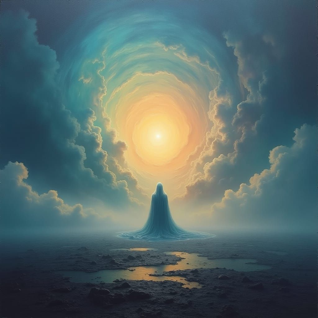 Cosmic Divine Being in Nascent Landscape