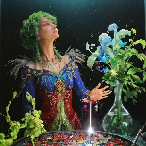 Galactic Mirror Shards in Cubist Surrealism