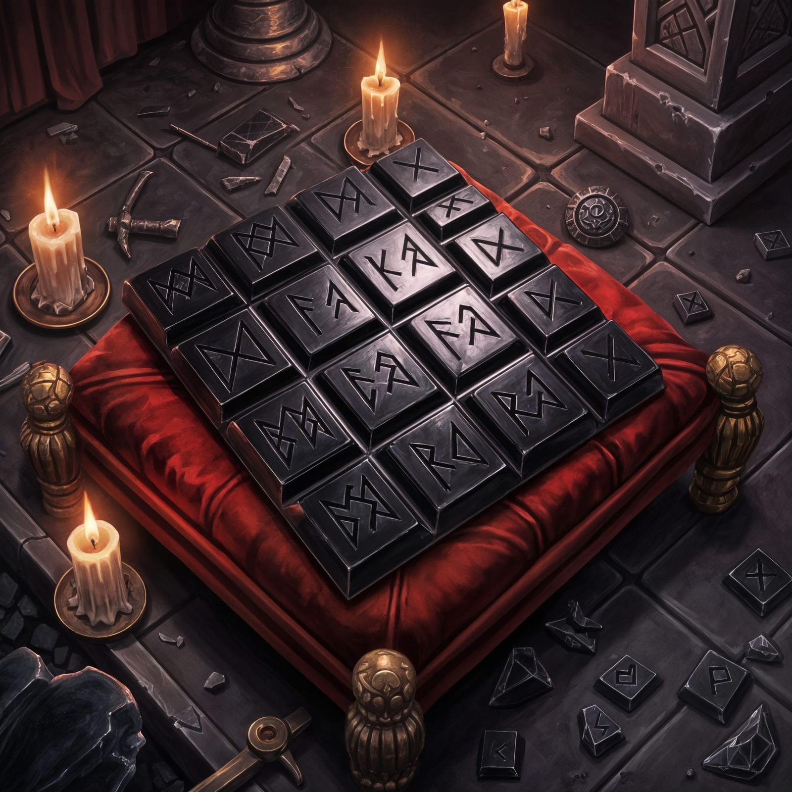 Obsidian Chocolate Bar in Forgotten Necropolis