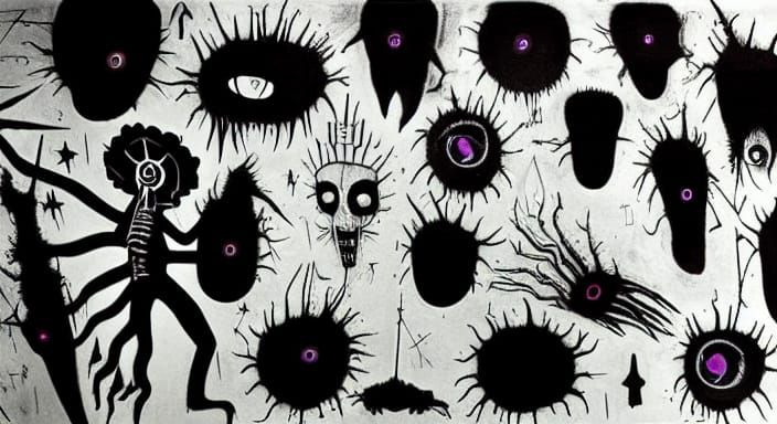 Dissection of a Unicorn: Surreal Claymation in Basquiat Styl...