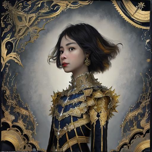 Half-Empty Glass: Surrealist Oil Painting