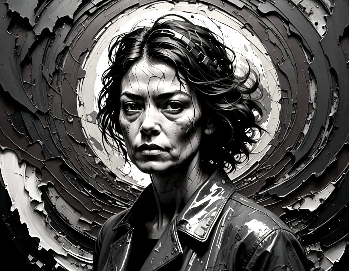 Woman Transformed in a Cycle of Purification