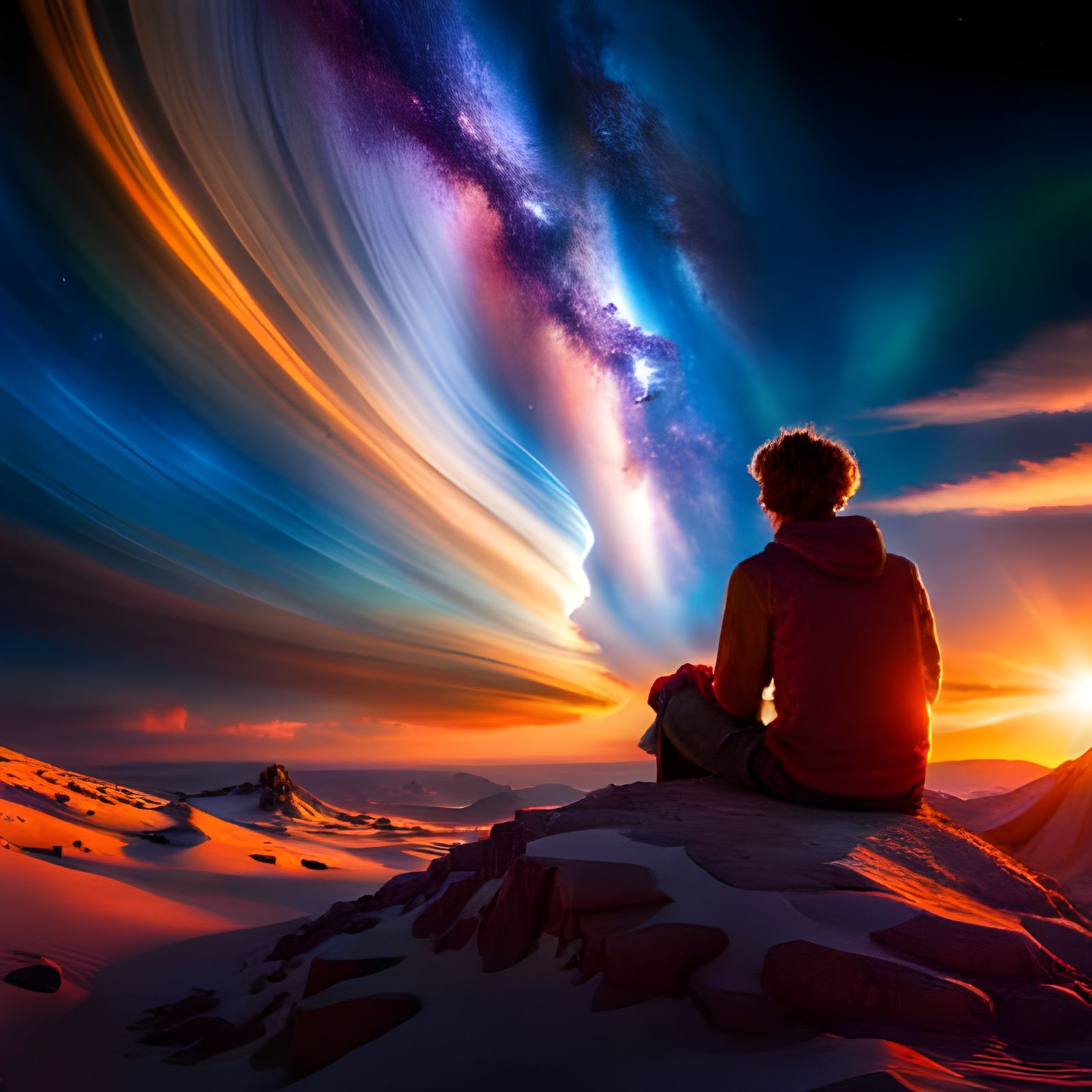 Peace in the silent sands