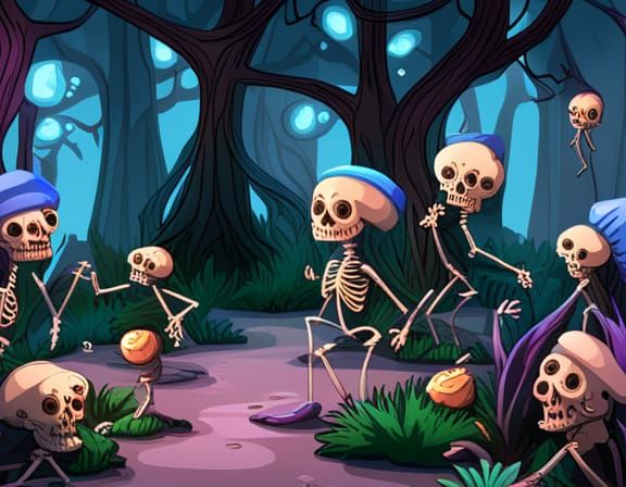 Skeleton meeting 🦴💀