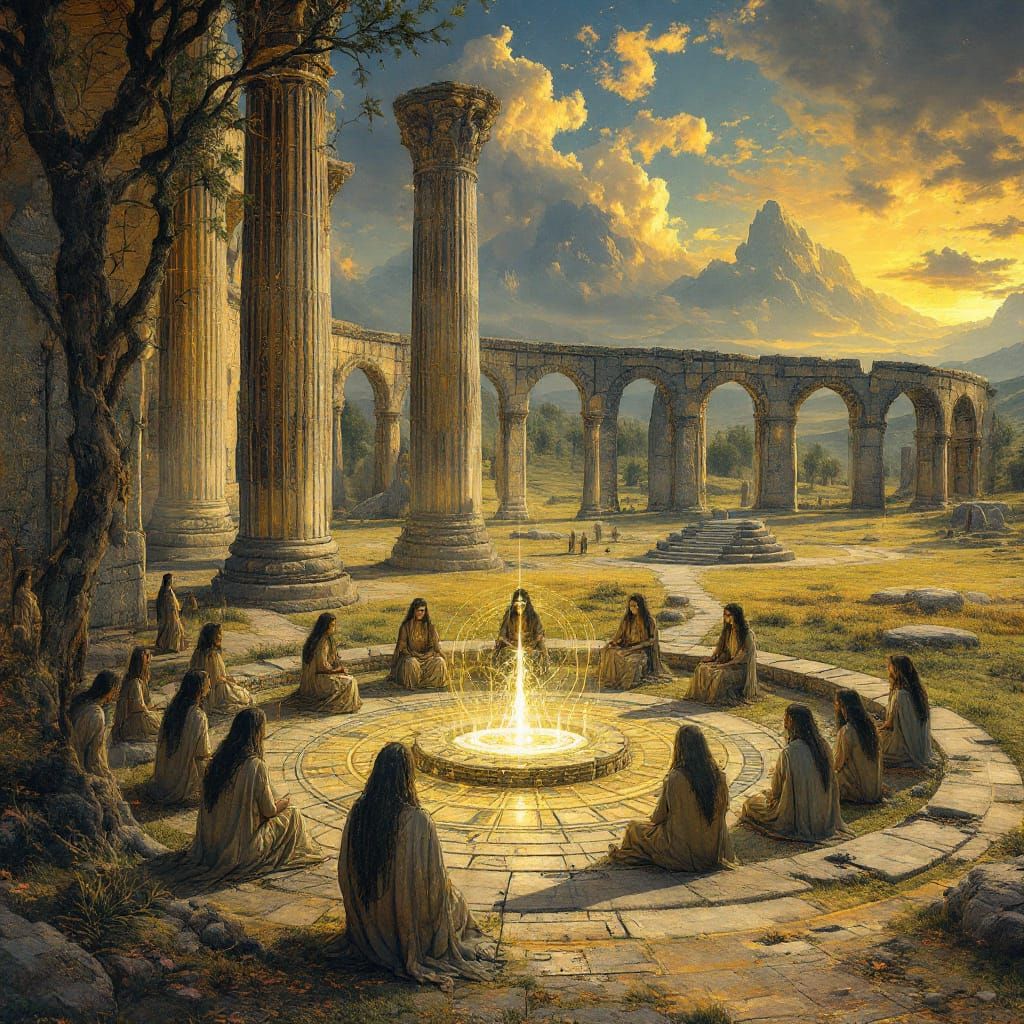 Ancient Sisterhood Designing Sacred Architecture in Manuscri...