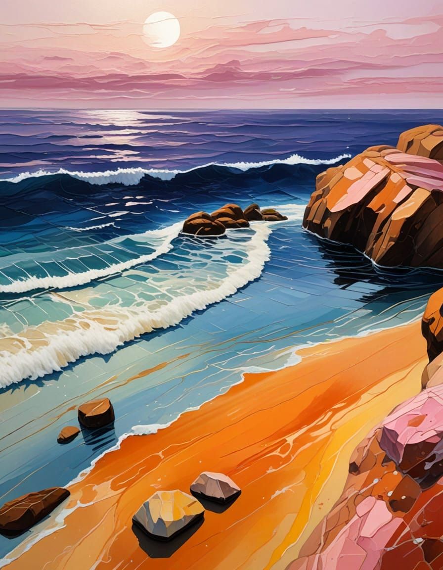 Rocks with sensual shape