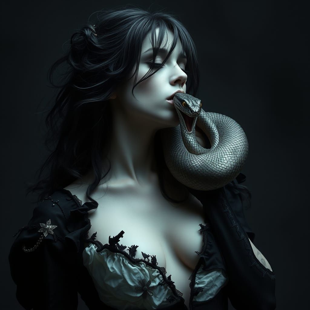 Ethereal Nightmare: Dark Surrealism in Victorian Ruin