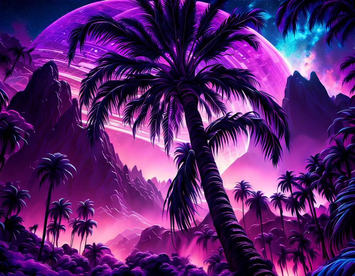 Alien Palm Tree 8
