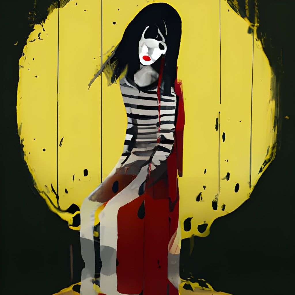 Ugliness in Beauty: A Surrealist Dark Art Piece