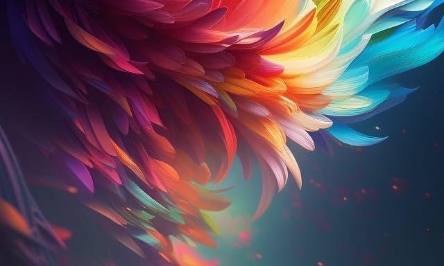 Statue in Park: Anime Key Visual, Pop Art Style