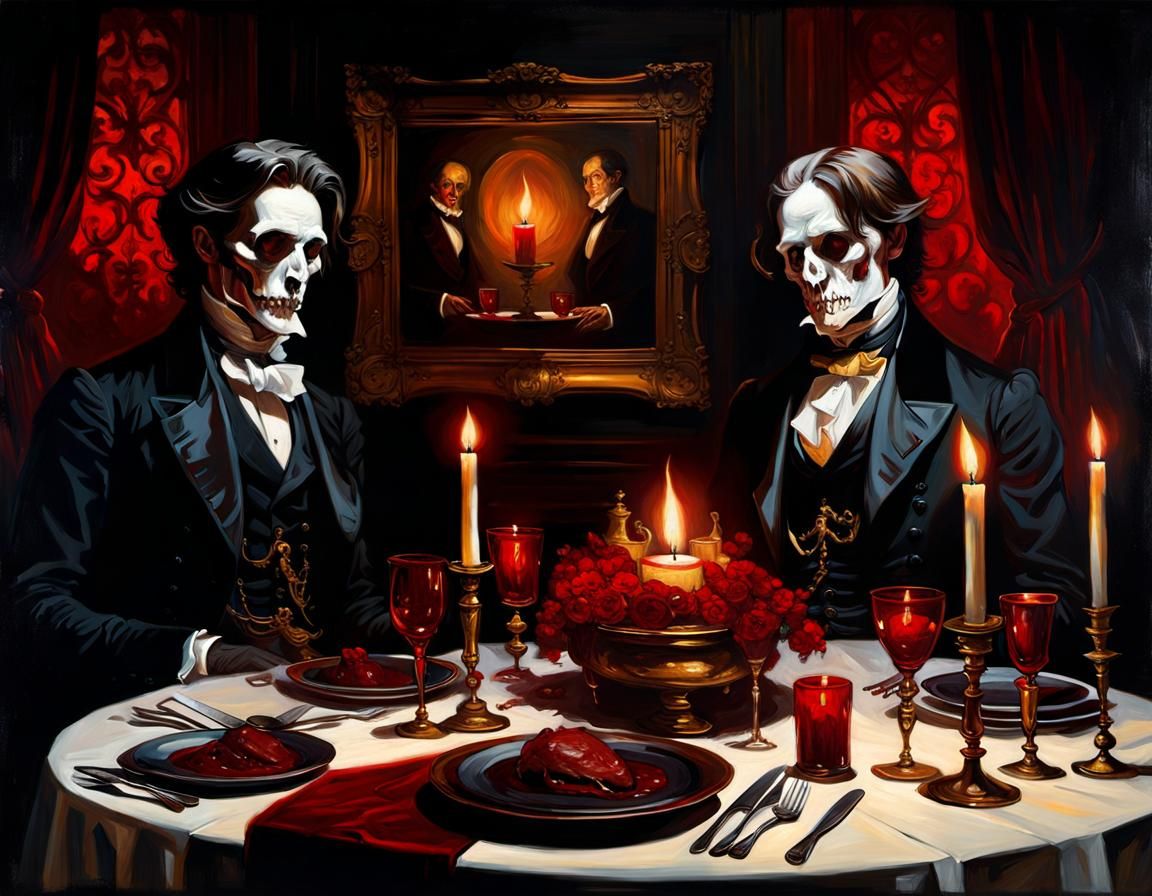 Decadent Victorian Dinner with Dorian Gray