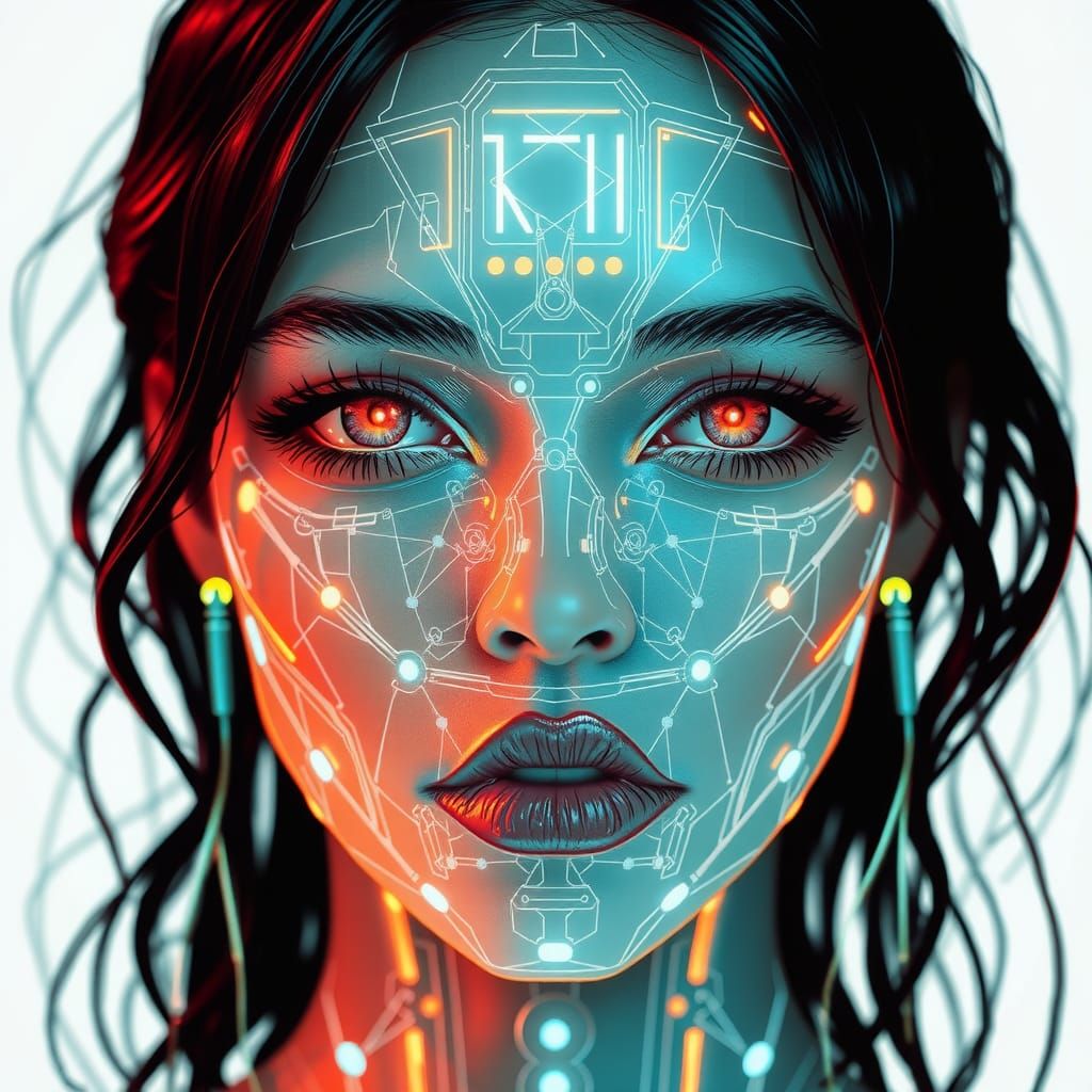 Cybernetic Sensuality: An AI Interpretation