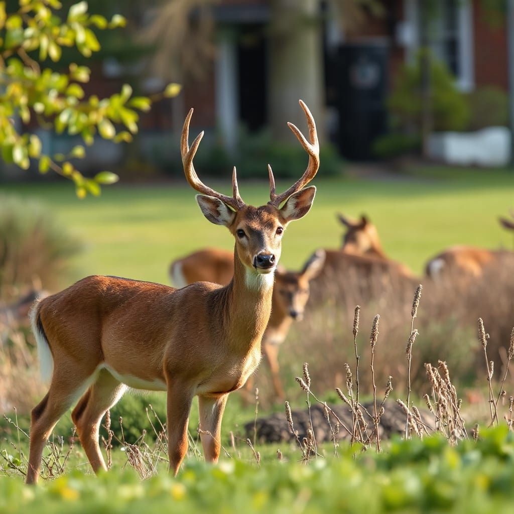Whimsical Spring Morning in a Secluded Cottage Setting