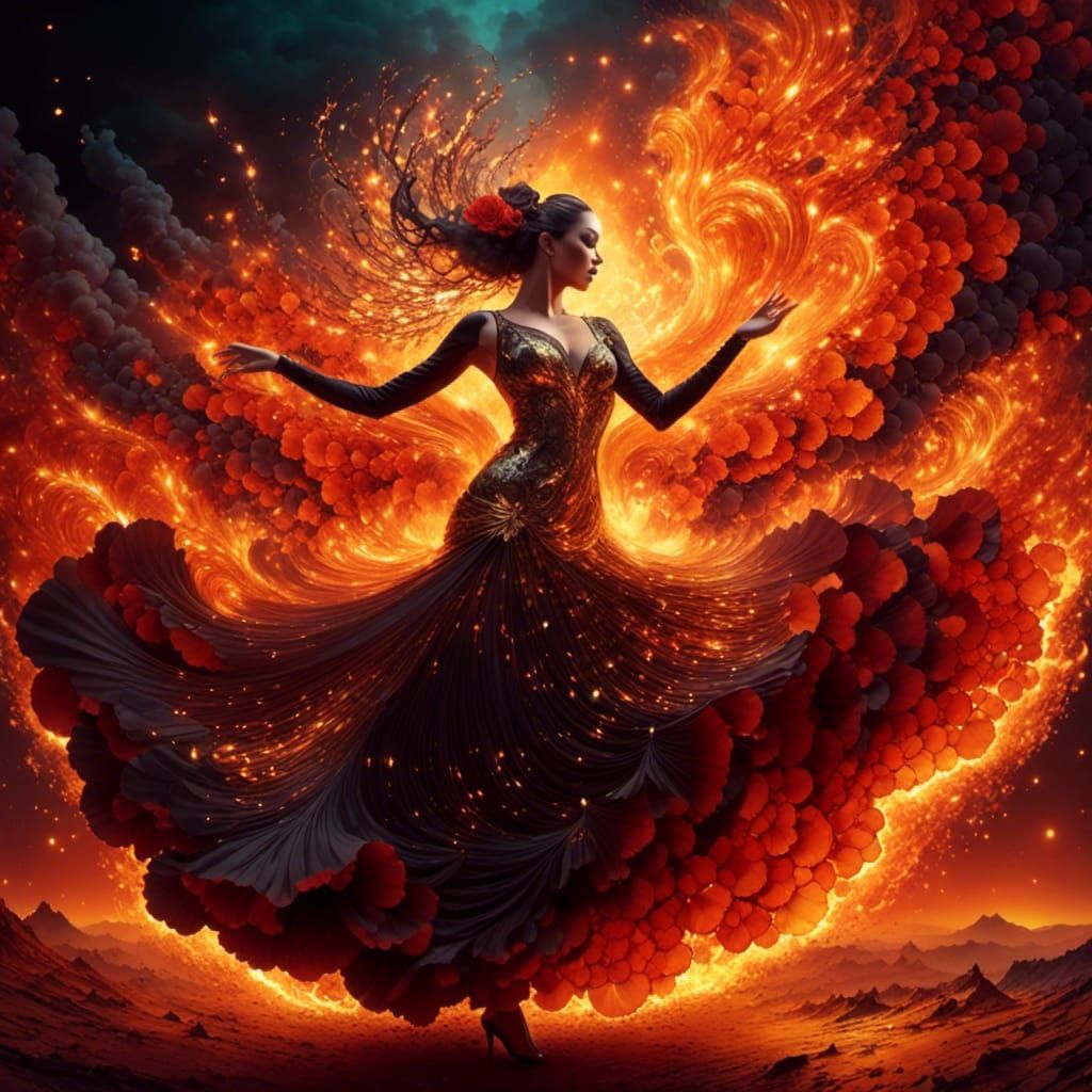 Flamenco of Fire