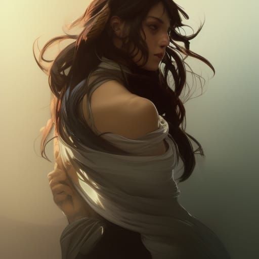 Detailed Portrait with Dynamic Lighting, Trending on Artstat...