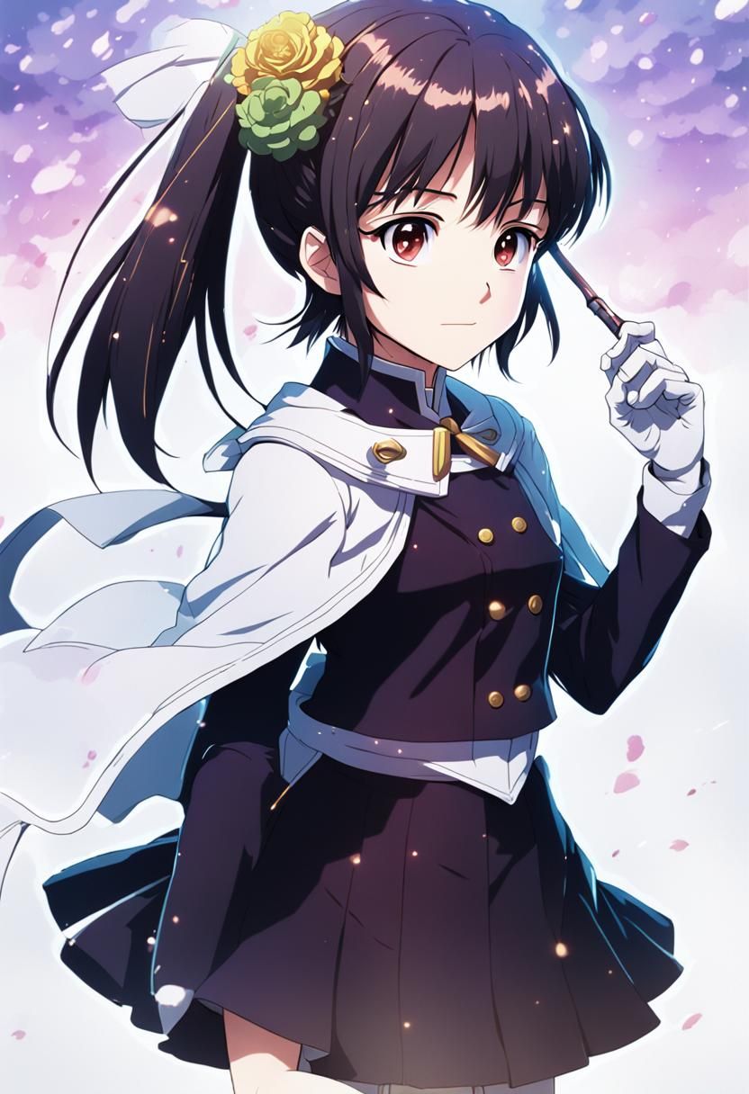 Anime Manga Scan in Cel-Shaded Style