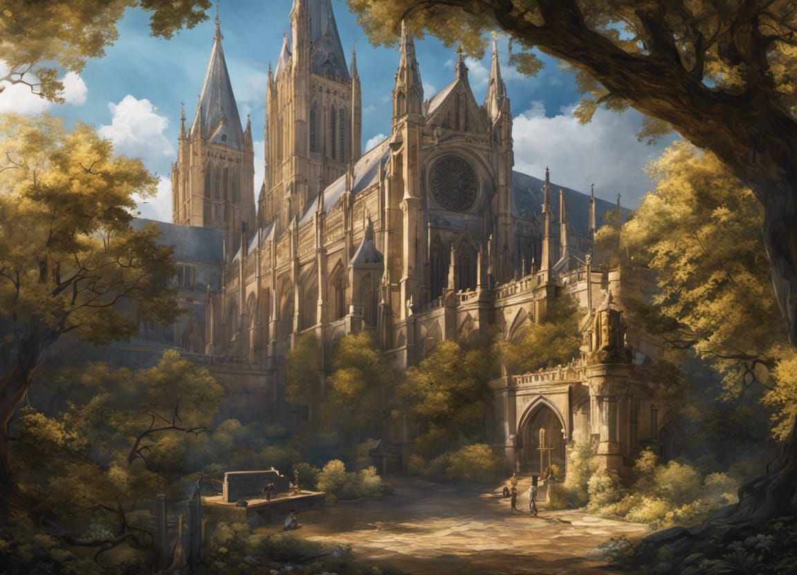 Southwark Cathedral: A Fantasy Art Masterpiece