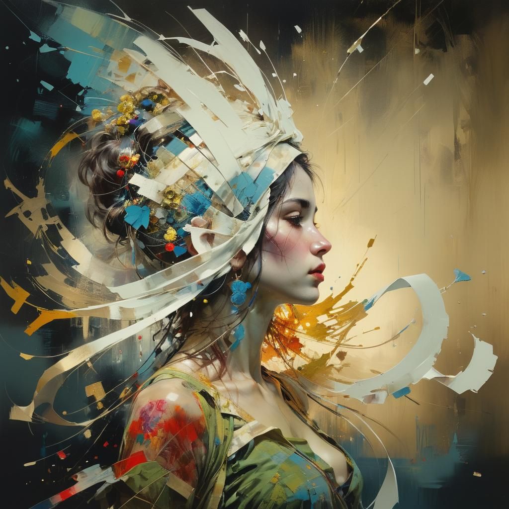 Detailed Fine Art Painting with Natural Lighting