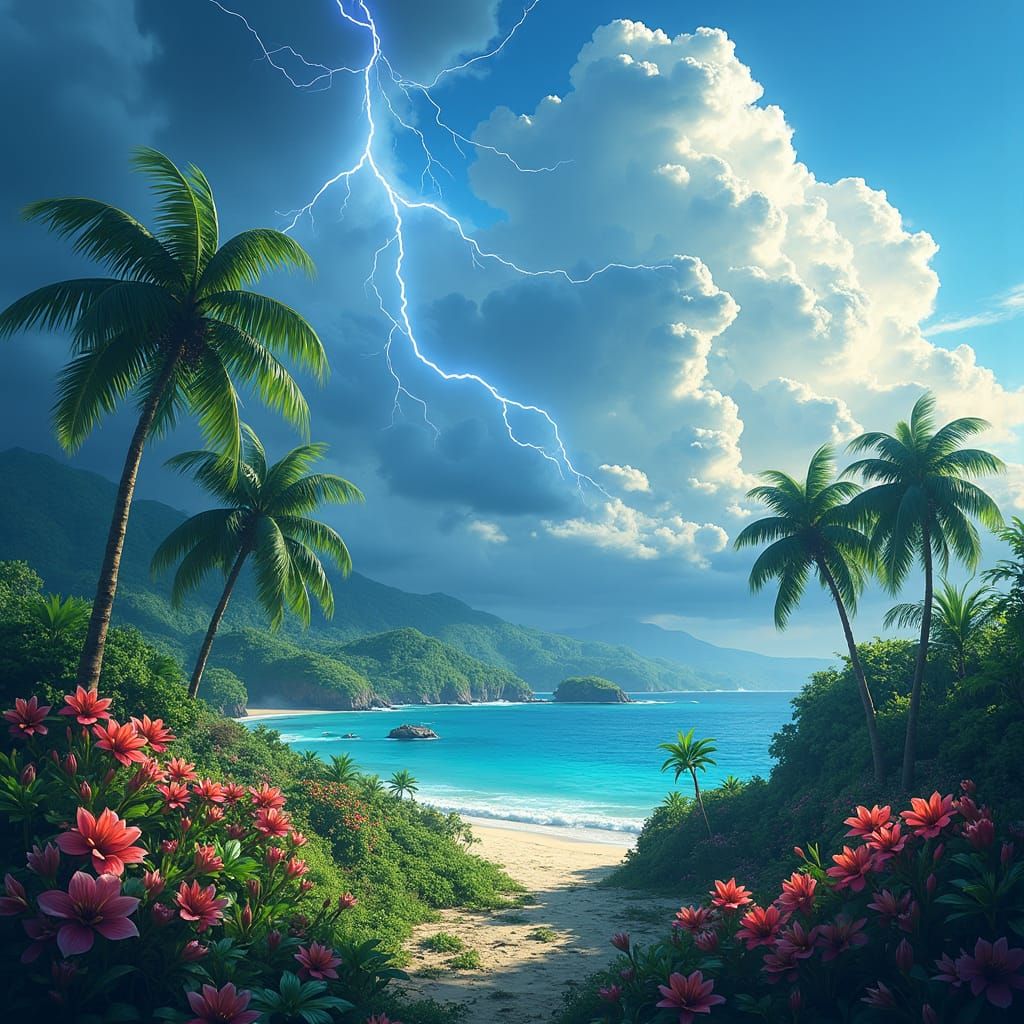 Enchanted Island Paradise in Constant Transformation