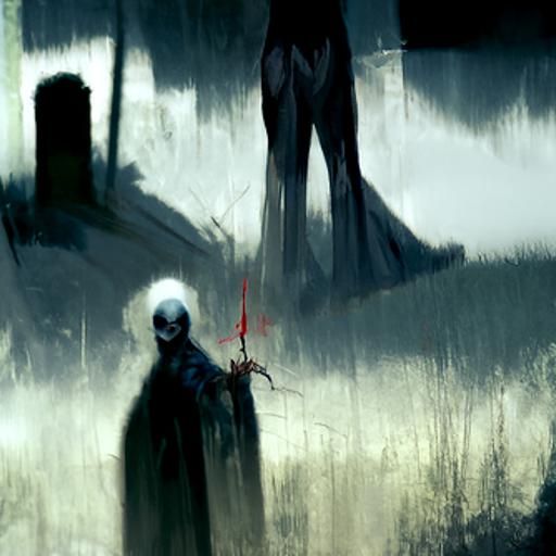 Sinister Curse in Dark Fantasy Style