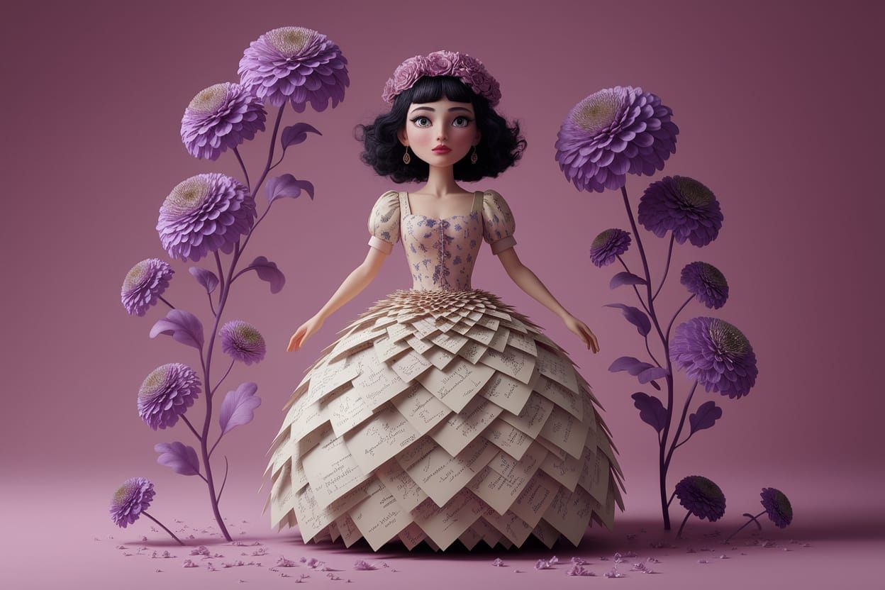 When the Right Man Doesn't Bring Blurple Begonia Chocoflora