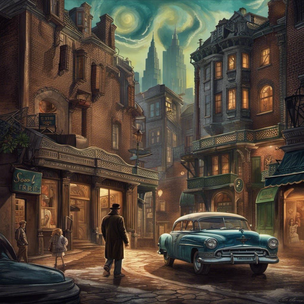 1950s Supernatural Thriller Movie Poster