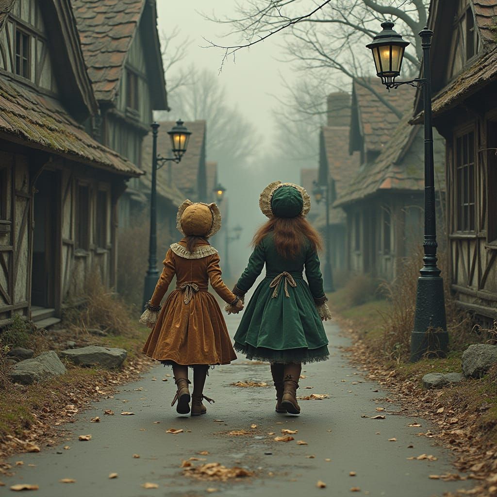 Hansel and Gretel's Foreboding Journey