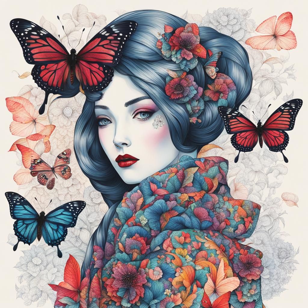 AI Image of a Butterfly