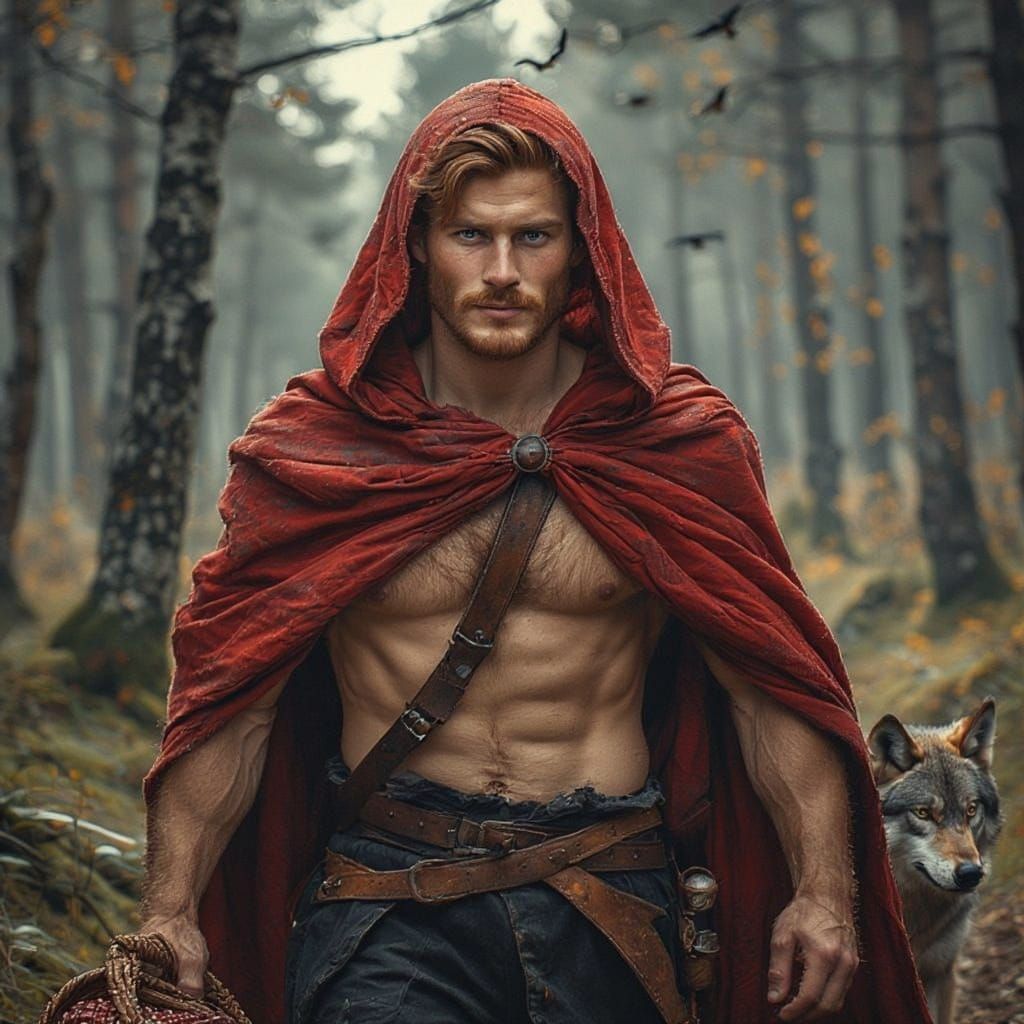 RED RIDING HOOD AND THE WOLF ①