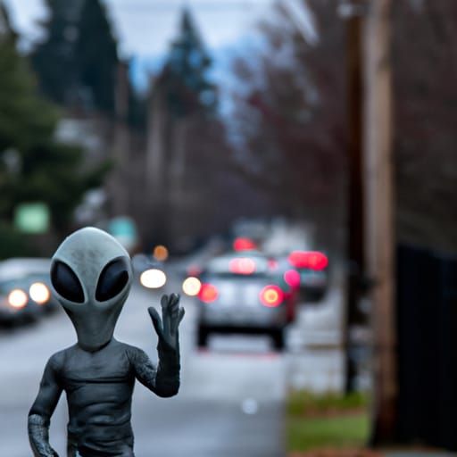 Alien in Vancouver Suburbs: Professional Photography