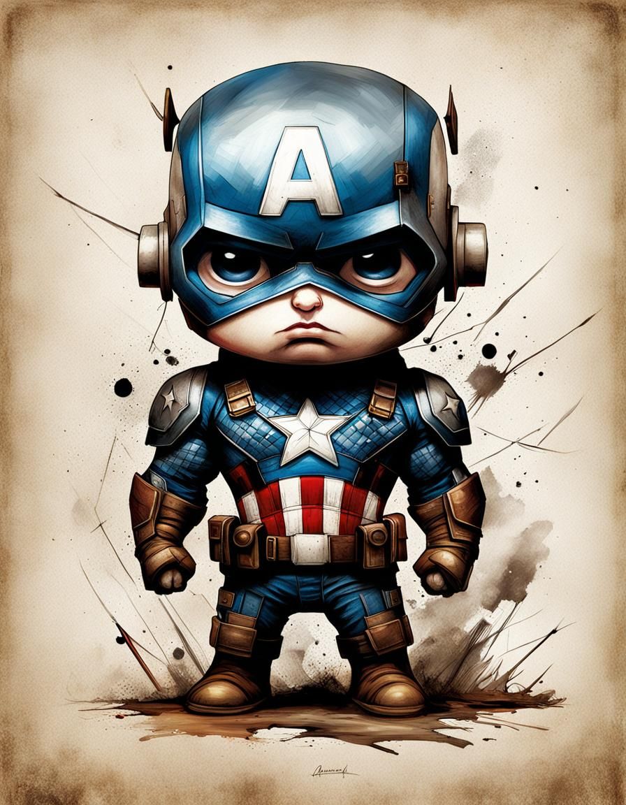 Cyborg Bear in Volcanic Jungle: Hyperrealistic Portrait