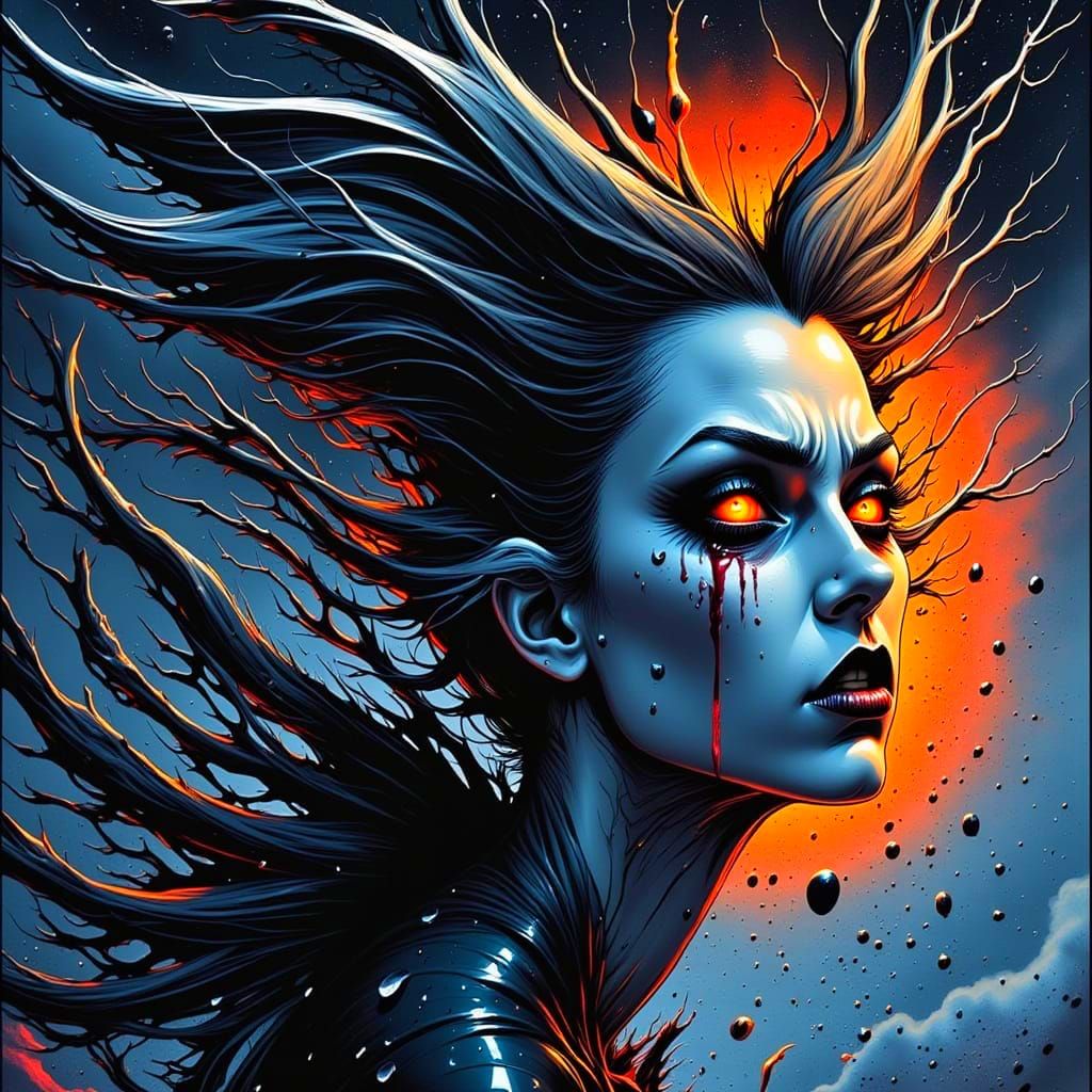 Surreal Horror in Shadows and Light