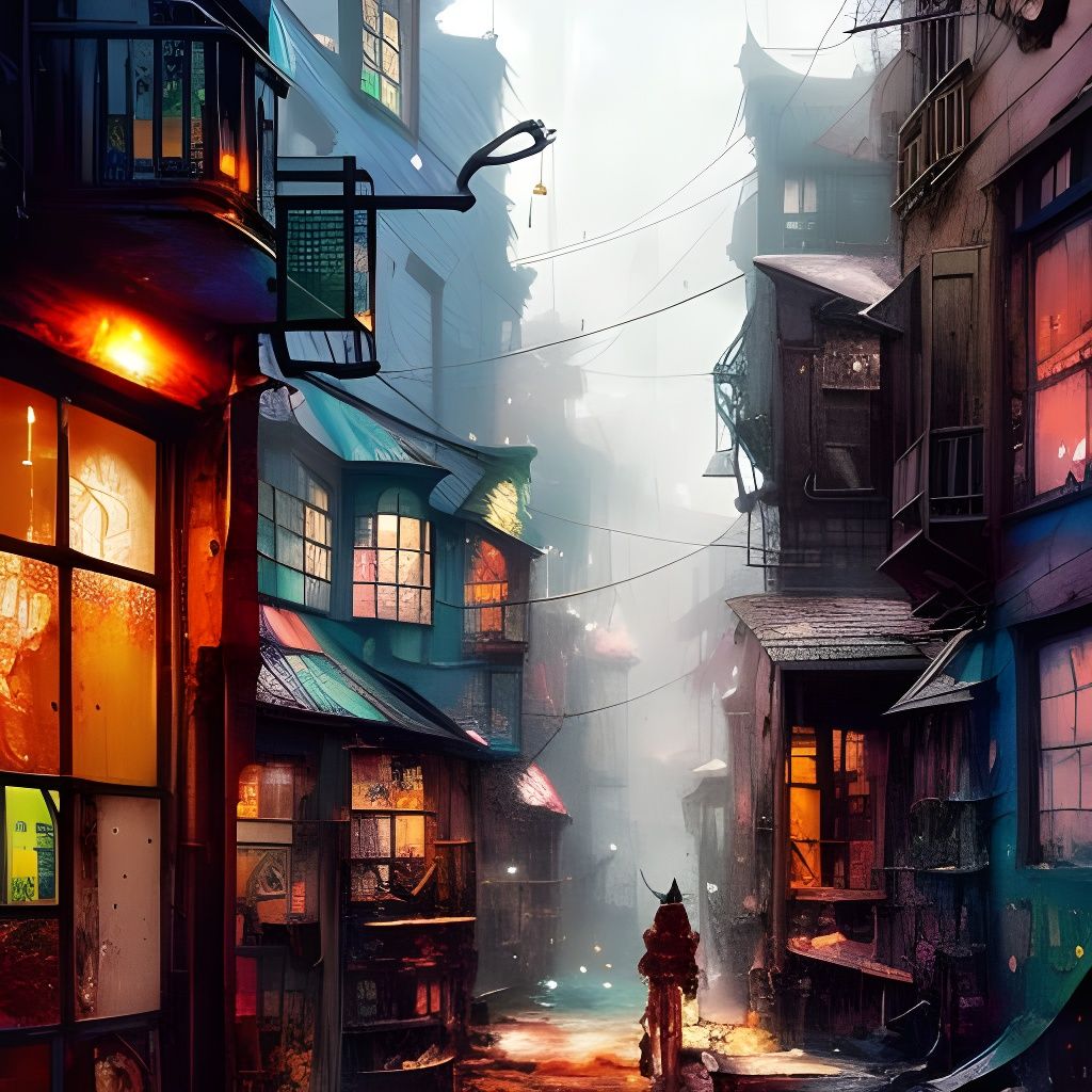 The magical alley