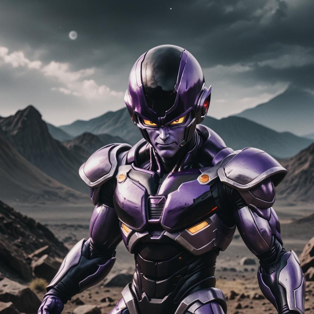 Epic Cinematic Still of Black Frieza