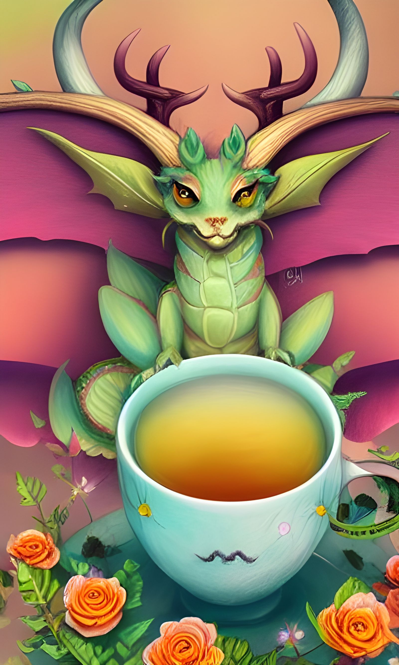 Hearty Tea Dragon