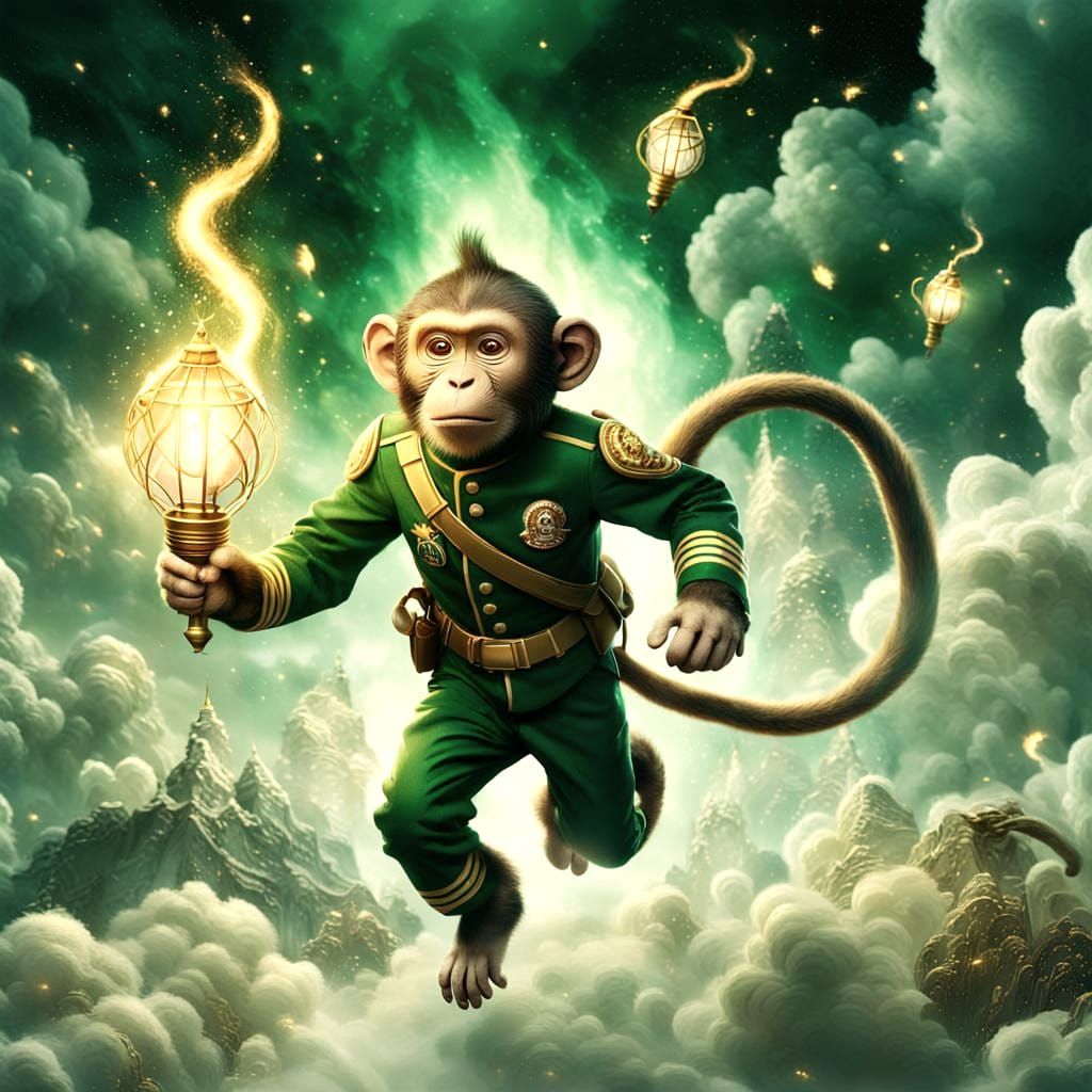 Clouds monkey