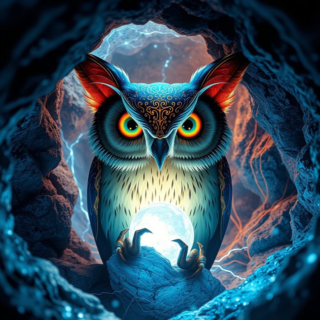 " Primer plano cinematográfico caprichoso ▪ Pintura mate de un murciélago lindo y aterrador ▪ Ojos bordados en cruz con ...