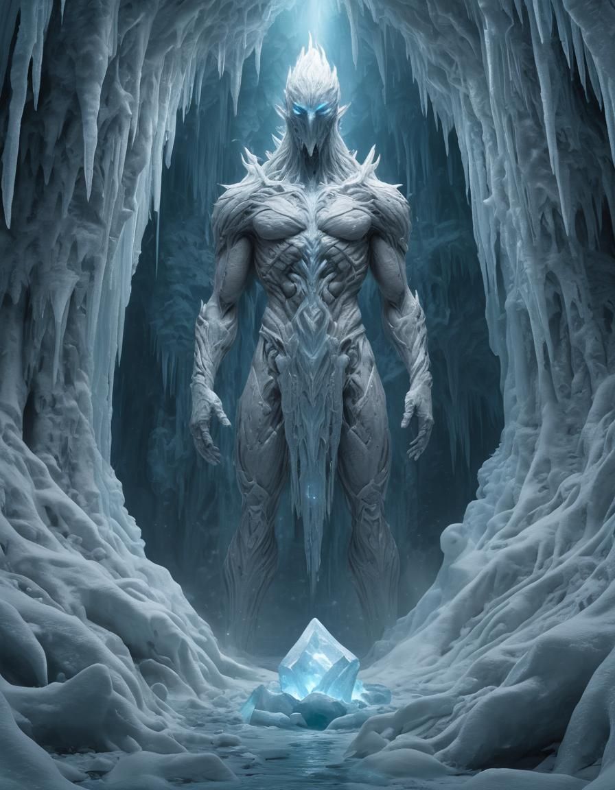Frost Enigma: Guardian of Subterranean Realm