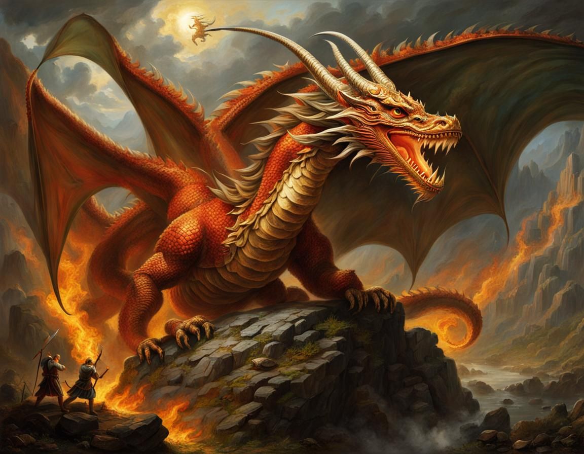 Slavic Mythology: A Dragon God Masterpiece