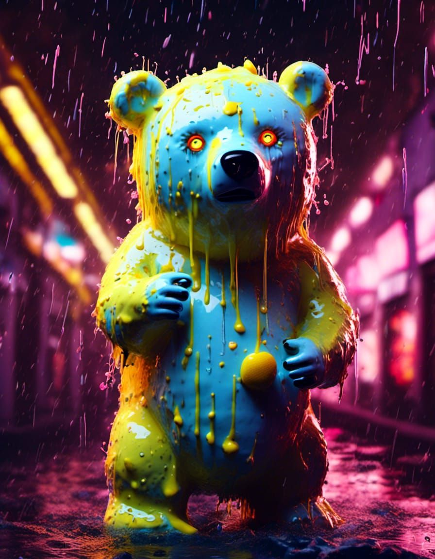 Demented Lemon Bear: Hyperrealistic Horror Comedy