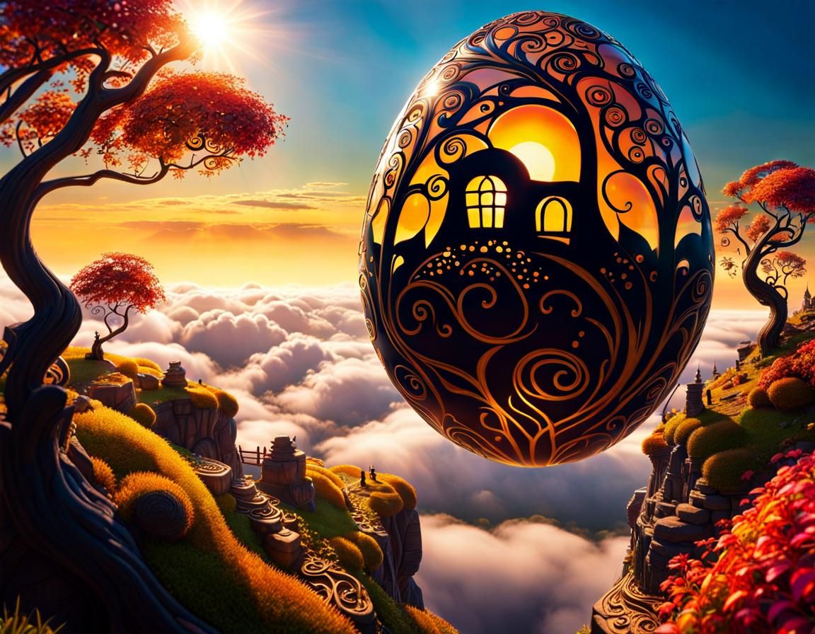 The Great Floating Egge