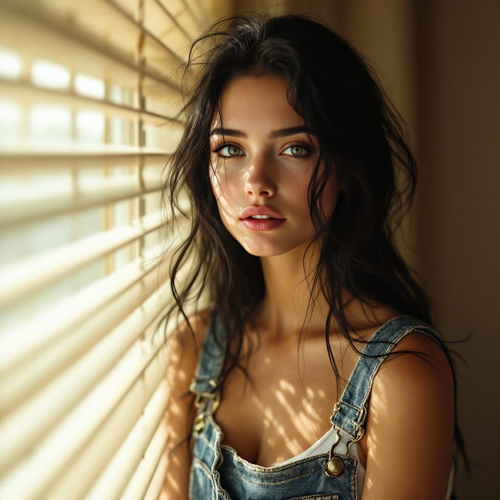 Radiant Woman in Soft Light