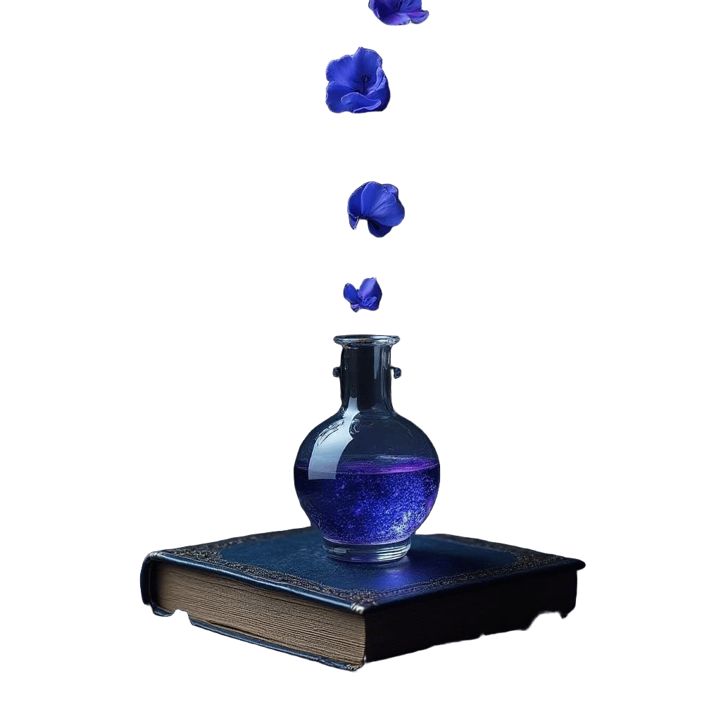 Dark Blooms in Midnight Potion