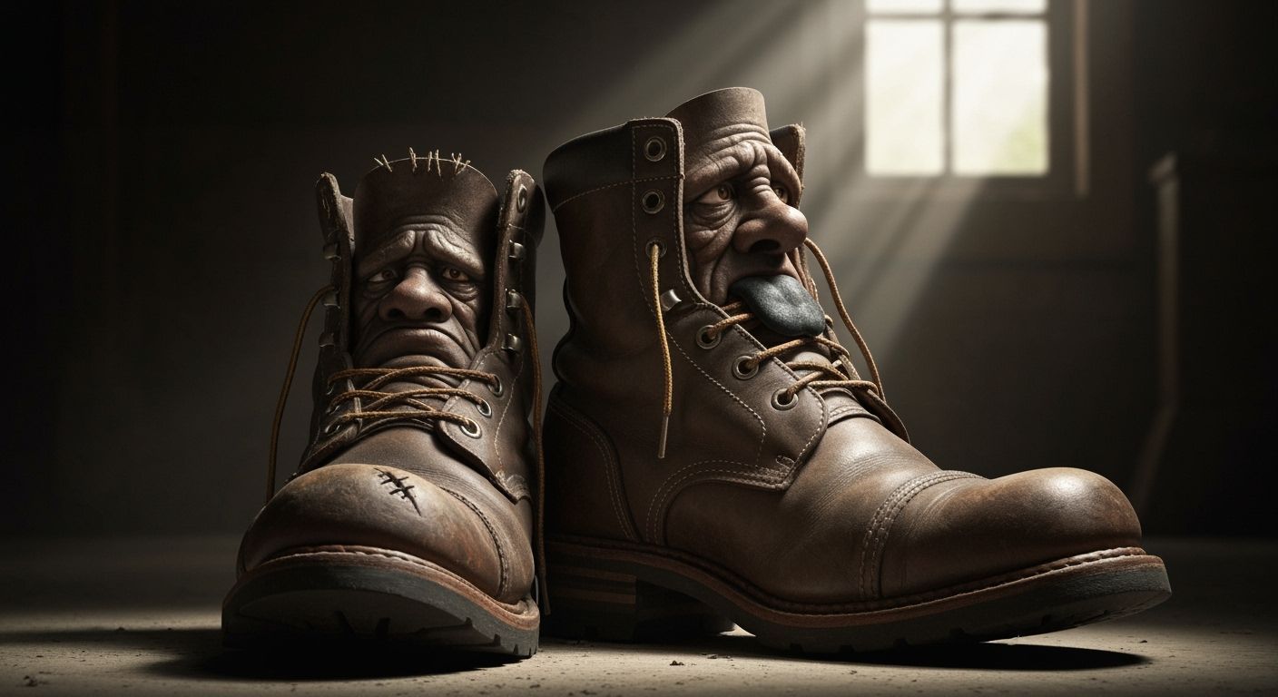 Personified Work Boots: A Story of Partnership